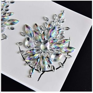 Face and Nipple Adhesive Gems (Set of of 4) NWT